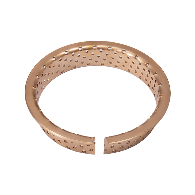 HZ092F Bucha de bronze perfurada e flangeada