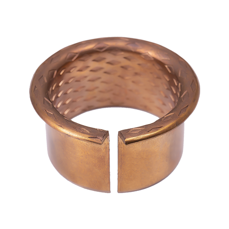 Bucha de bronze flangeada com ranhura de óleo em forma de diamante HZ090F